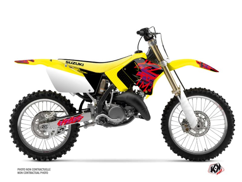 Kit graphique Moto Cross Memories Suzuki 125 RM | Suzuki | Kutvek
