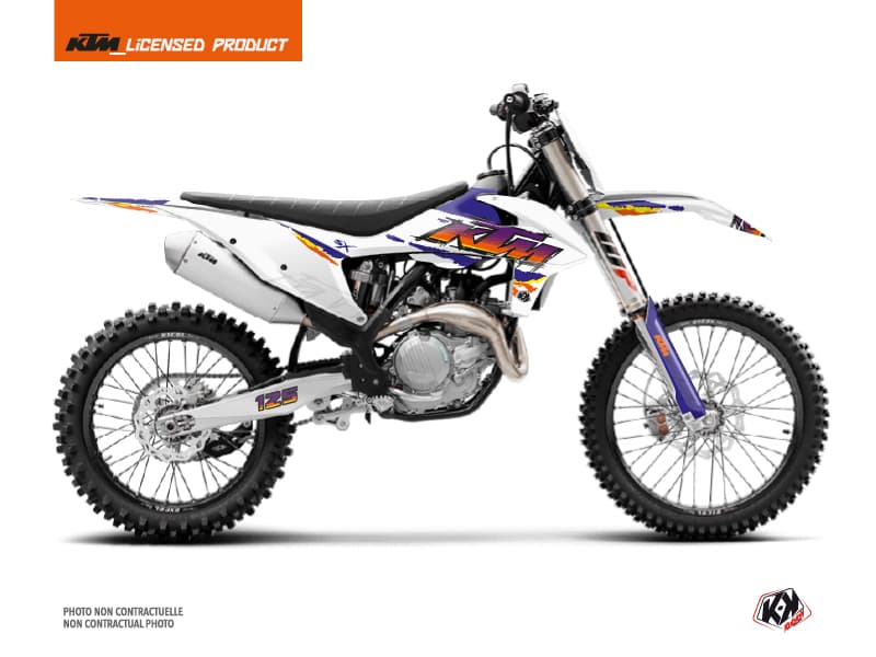 deko-set moto-cross memories ktm 125 sx