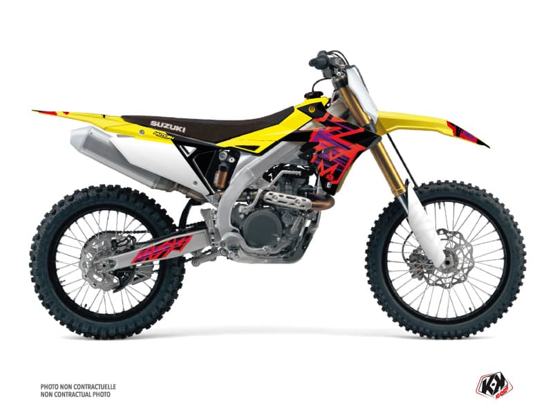 kit graphique motocross suzuki rm-z 450 memories