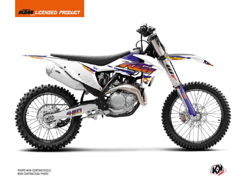 deko-set moto-cross memories ktm 450 sxf