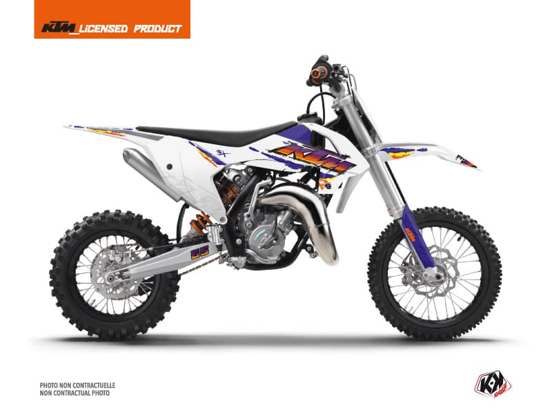 deko-set moto-cross memories ktm 65 sx