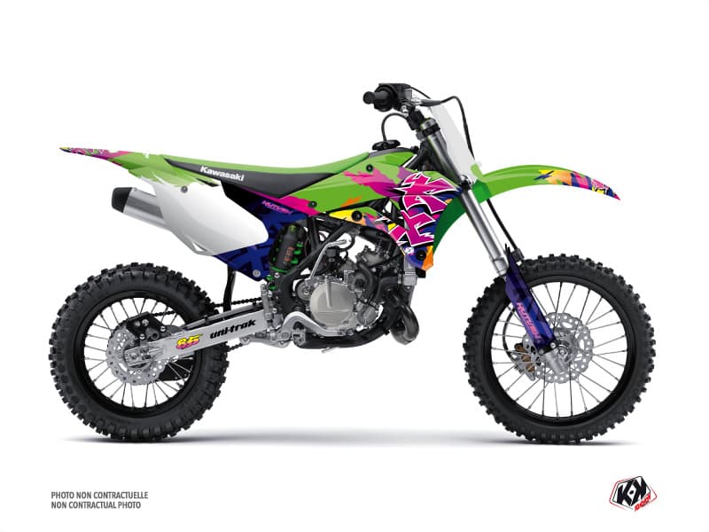 Kit graphique Moto Cross Memories Kawasaki 85 KX