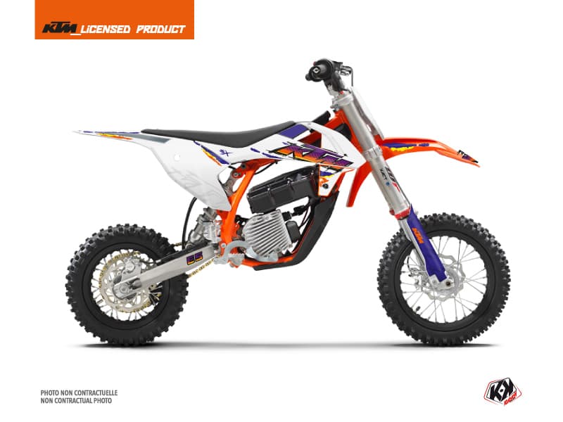 deko-set moto-cross memories ktm sx-e 5
