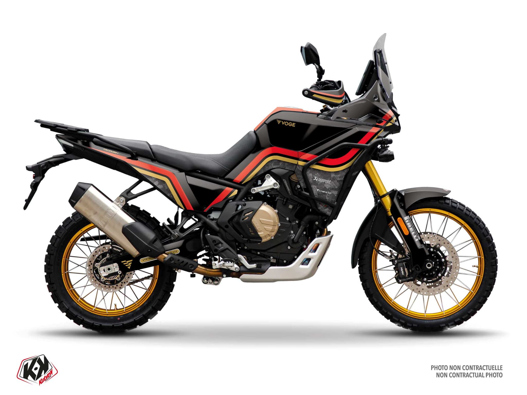 deko-set moto voge ds 800 x rally meridian rot