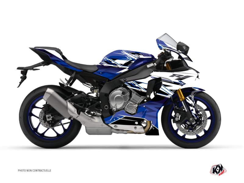 kit decorativo moto mission yamaha r1 blu | Yamaha | Kutvek
