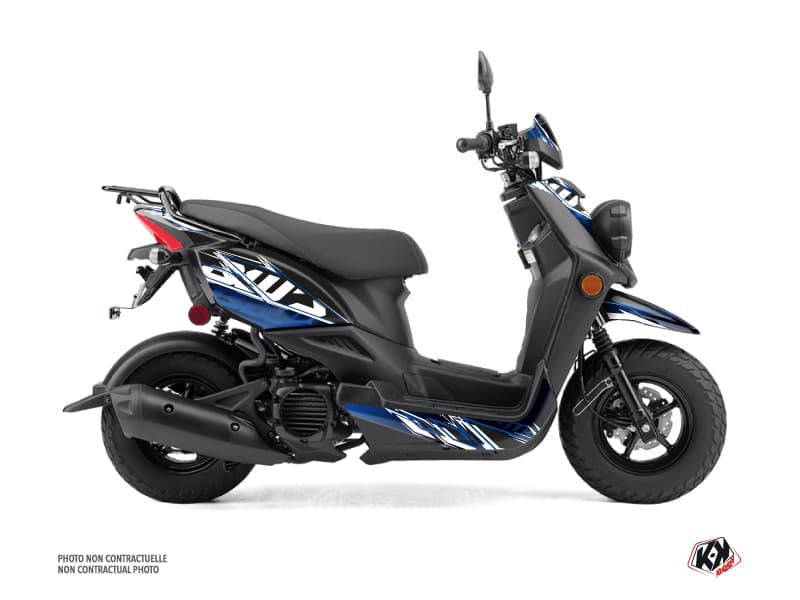 Yamaha BWS 50 - ZUMA 50F Scooter Mission Graphic Kit Black Blue | Yamaha | Kutvek
