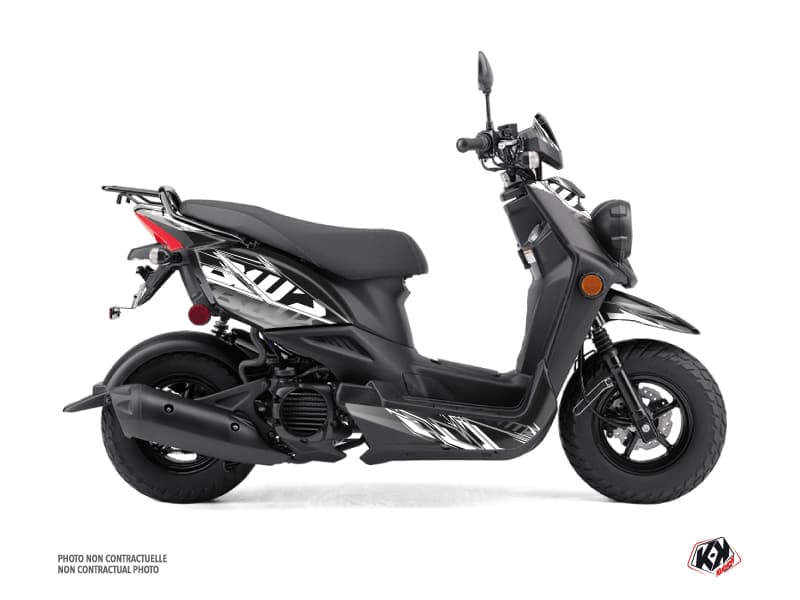 Yamaha BWS 50 - ZUMA 50F Scooter Mission Graphic Kit Black Grey | Yamaha | Kutvek