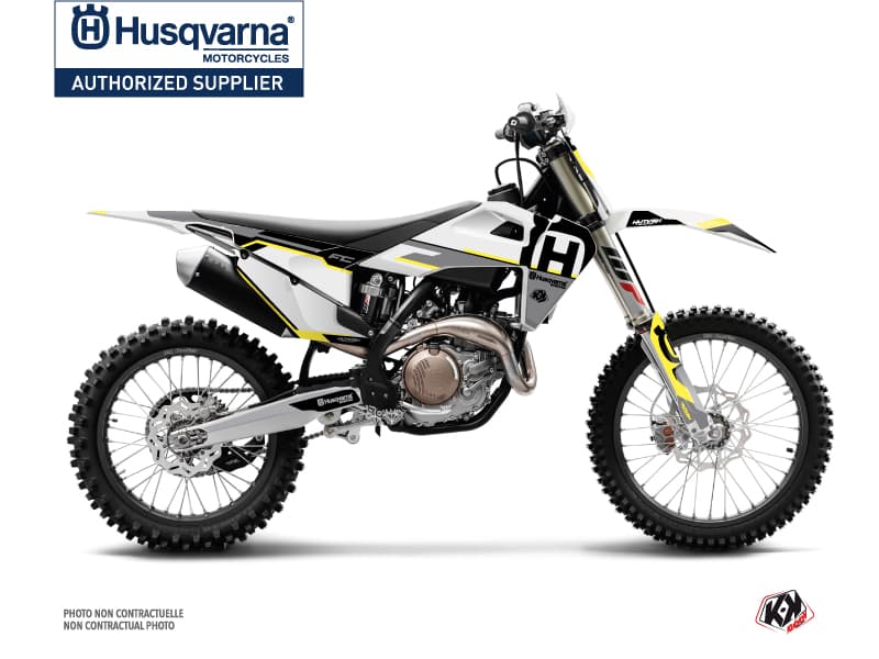deko-set moto-cross nova husqvarna fc 350 schwarz