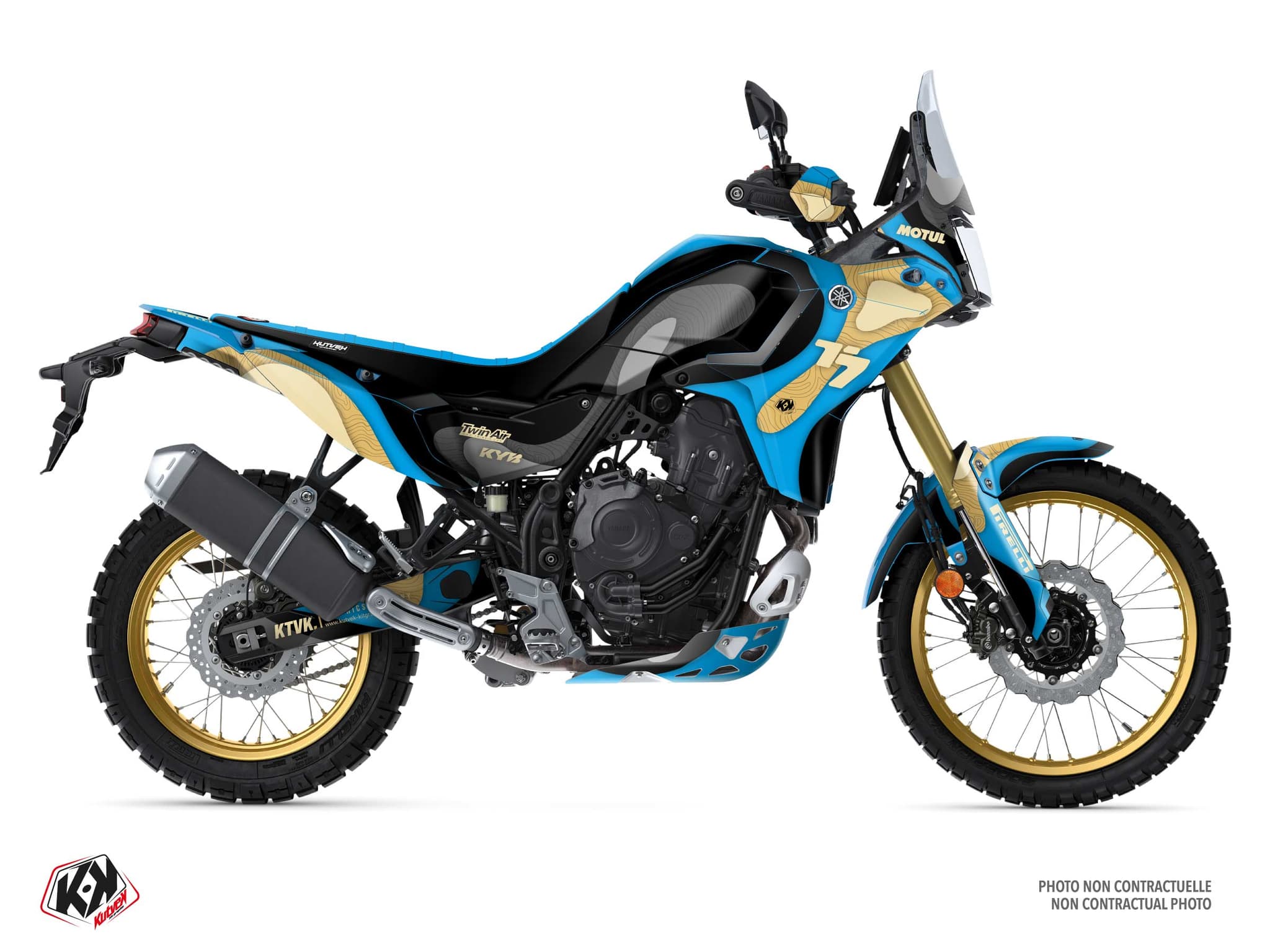 kit graphique moto yamaha tenere 700 oasis cyan