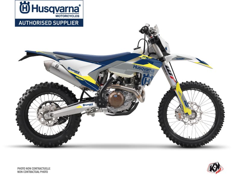 deko-set moto-cross orbit husqvarna 501 fe grau