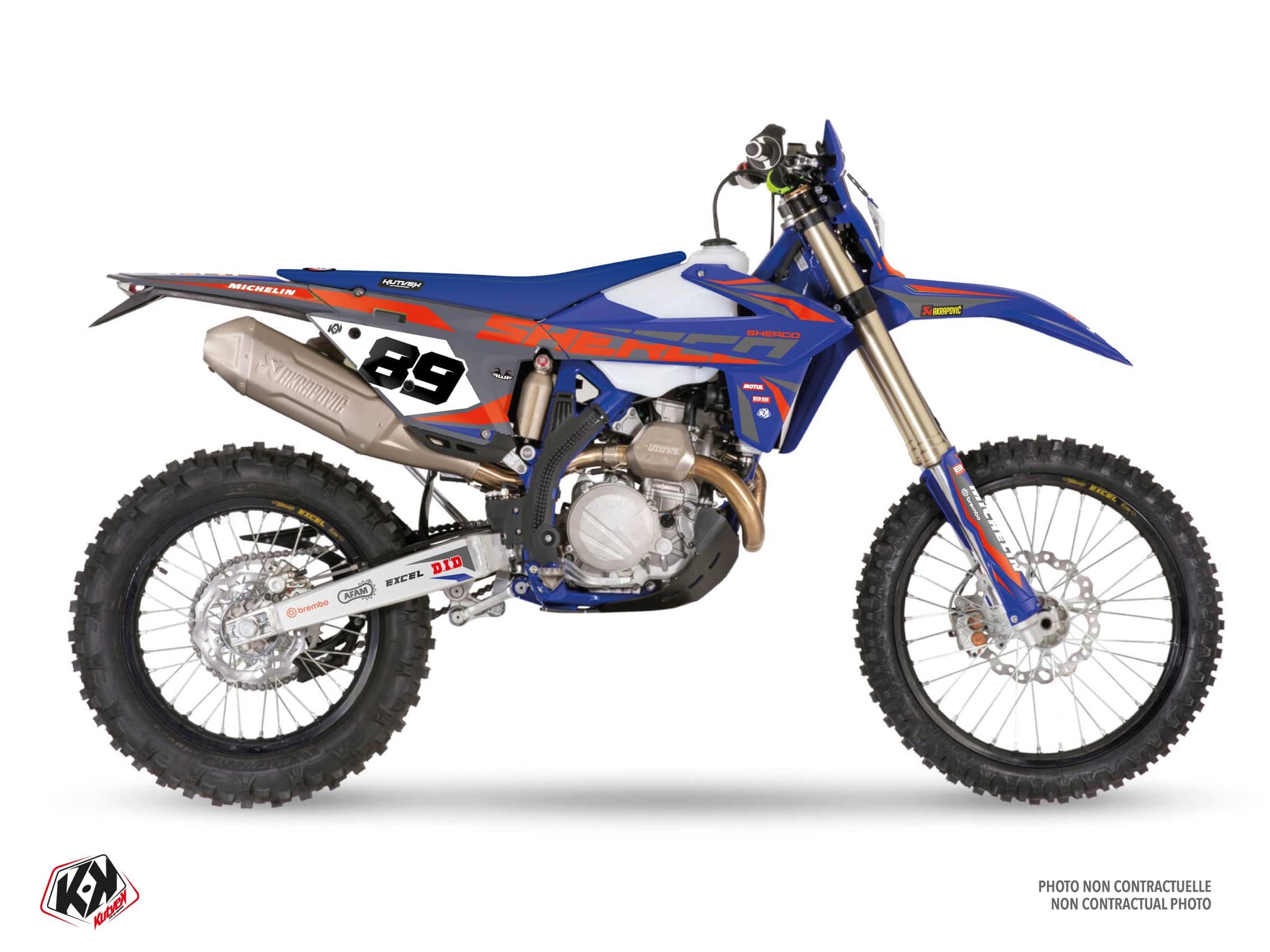 Dirt Bike SHERCO SEF 450 R ORIGIN Orange graphic kit