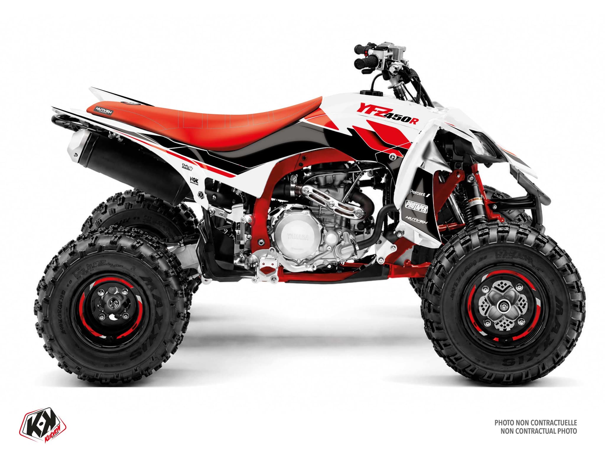 kit graphique origin k26 anniversary quad yamaha yfz 450 r