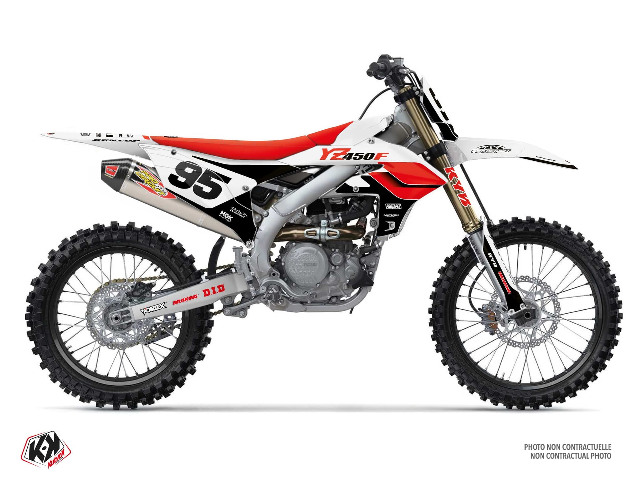 Yamaha YZ 450 F Origin K26 Anniversary Dirt Bike Graphic Kit