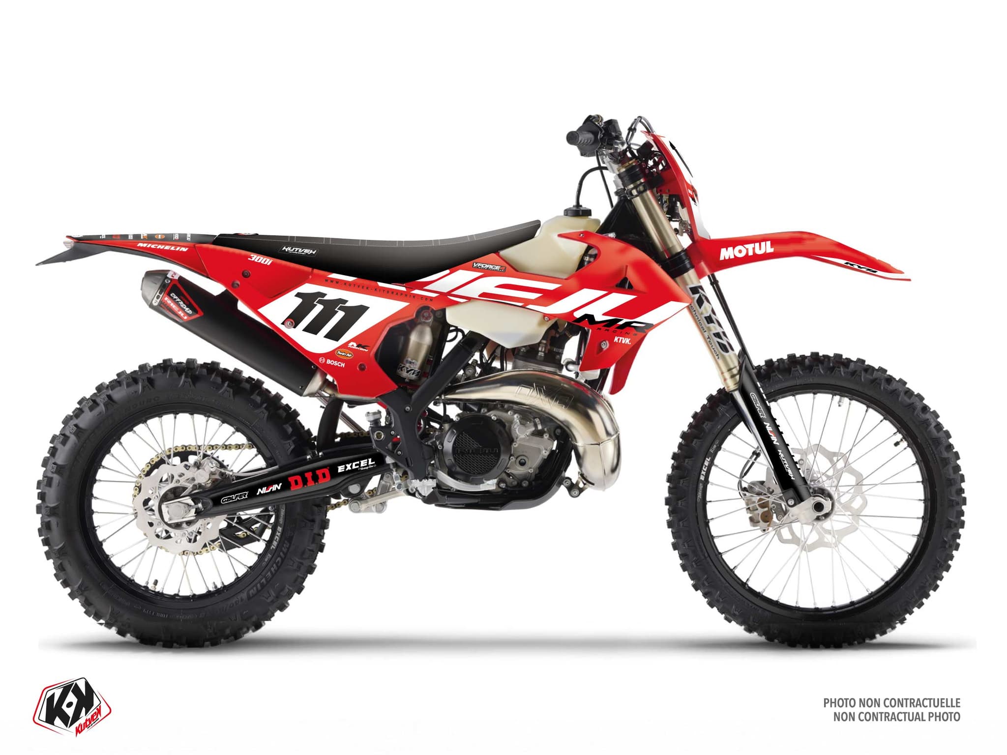 Rieju MR 300 Racing Origin K26 Red Dirt Bike Graphic Kit