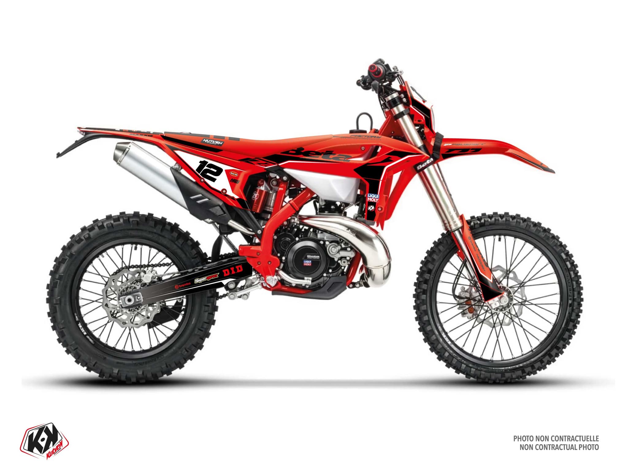 Origin K26.2 Red Dirt Bike Beta RR 480 X-Pro Graphic Kit