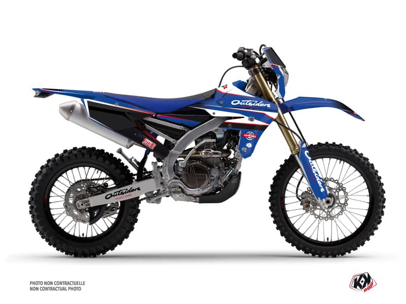dirt bike yamaha wr 250 f outsiders academy 2018 graphic kit | WR | Kutvek