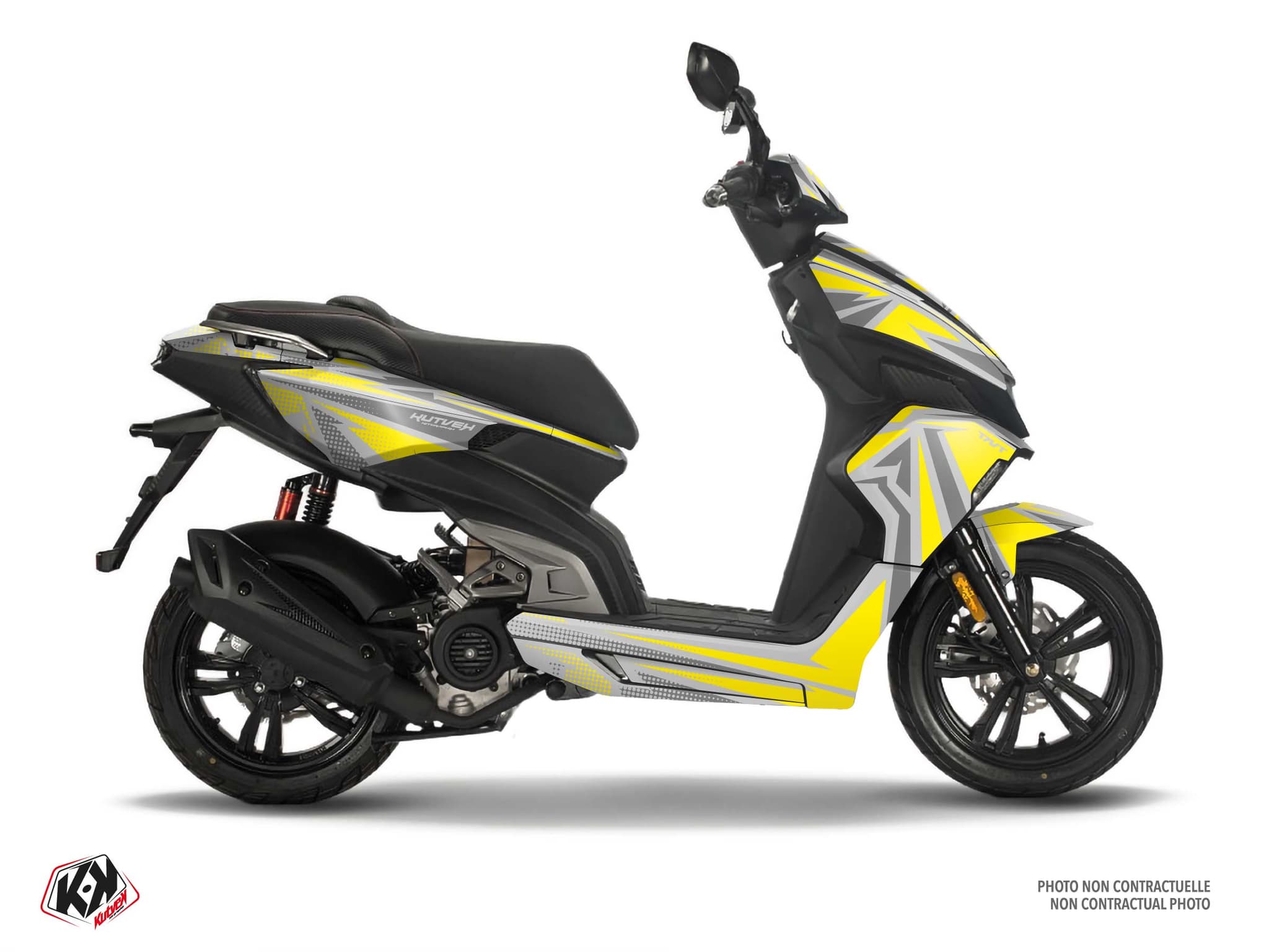 Graphic Kit Scooter TNT Motors Streetmax 50 Party Grey
