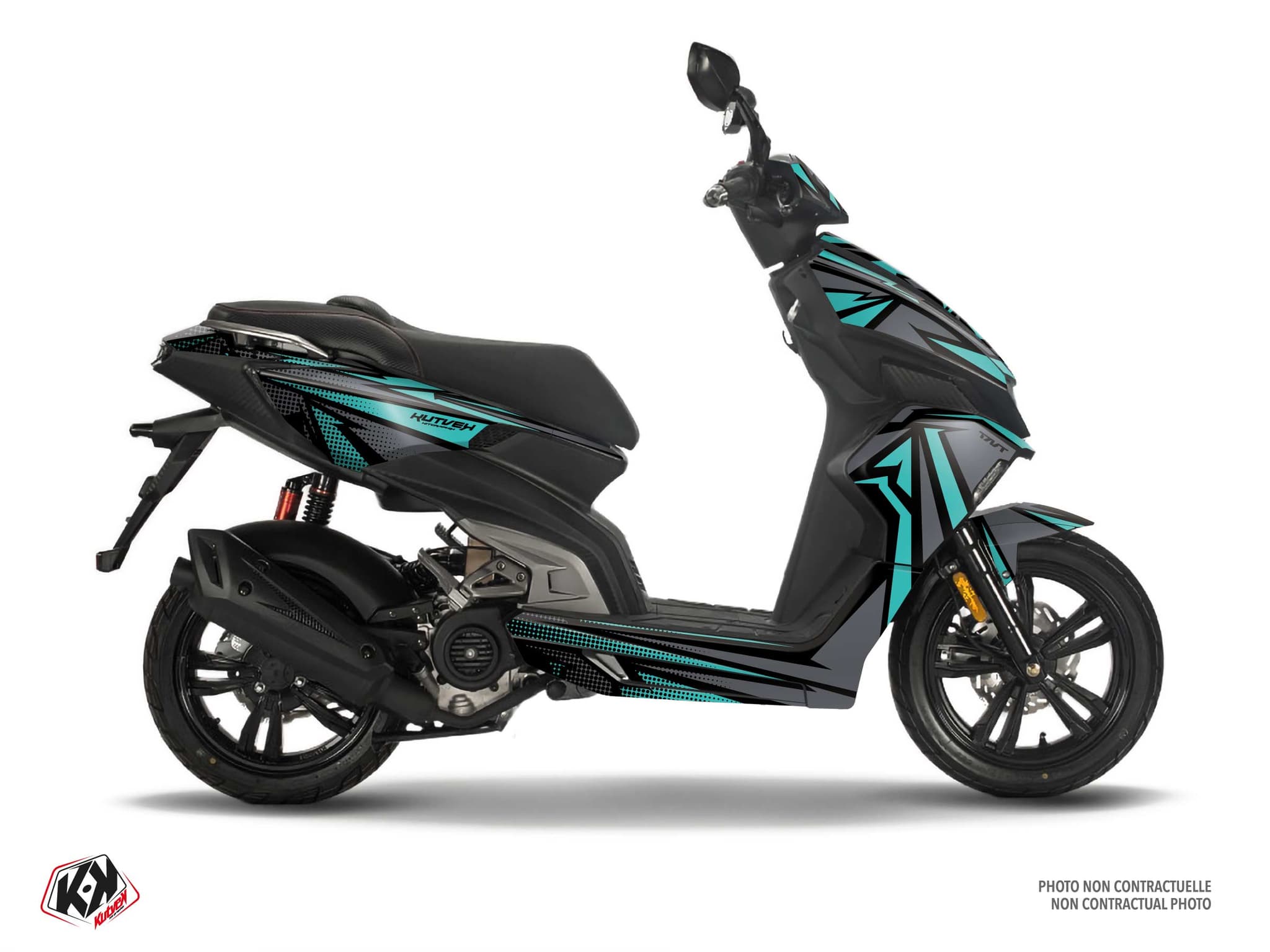 Scooter TNT MOTORS STREETMAX 50 PARTY Black graphic kit