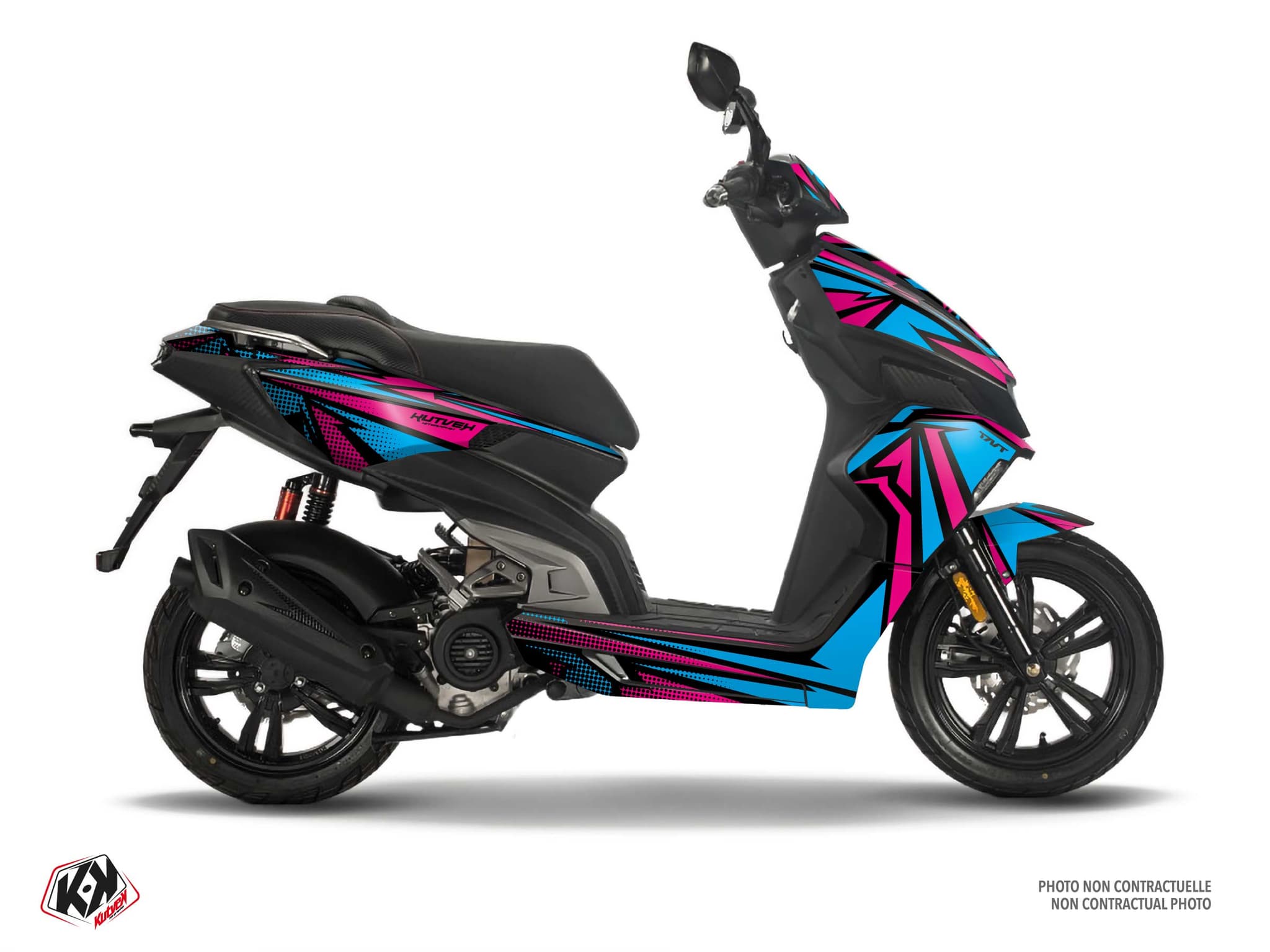 Scooter TNT MOTORS STREETMAX 50 PARTY Pink graphic kit