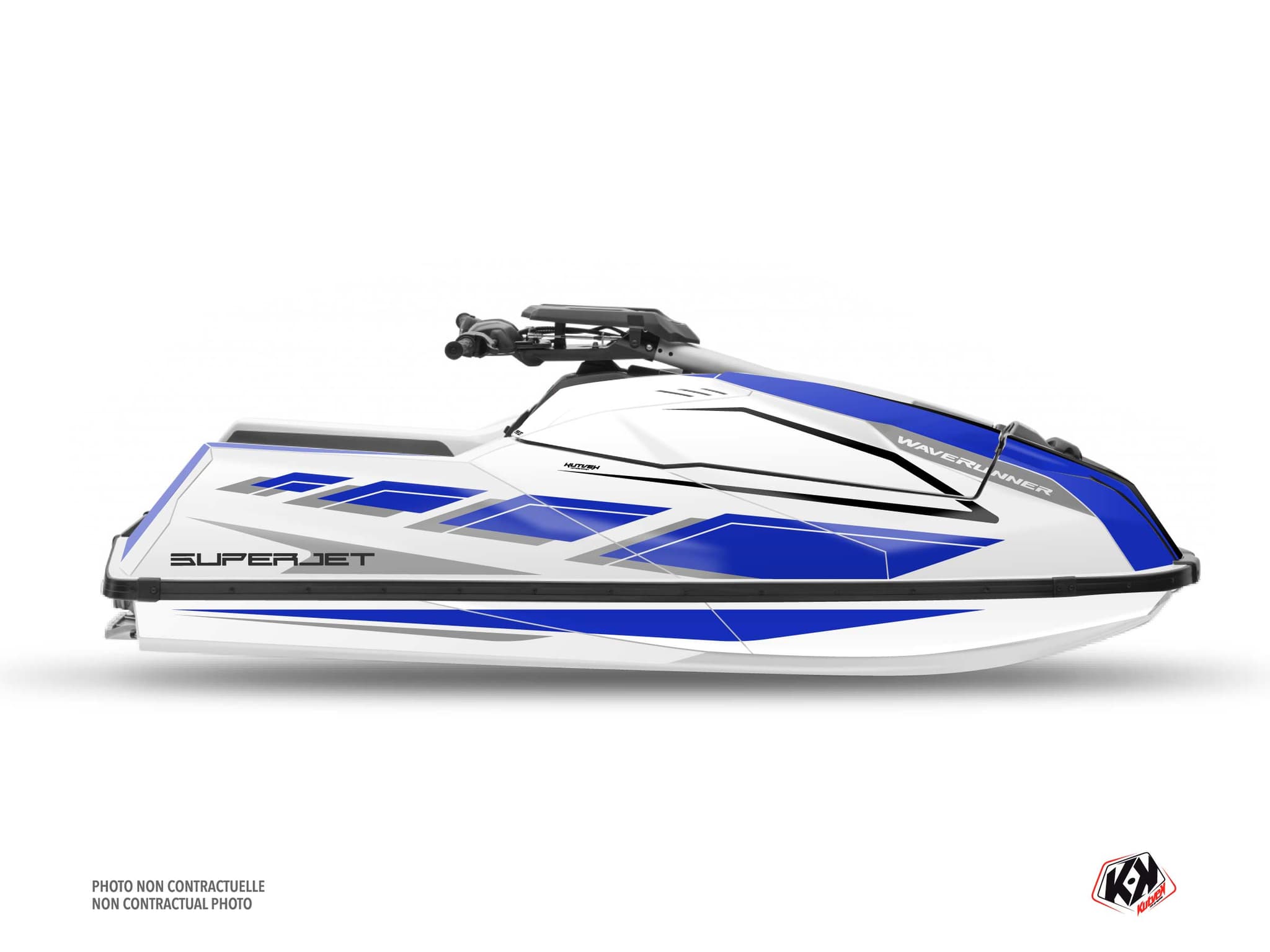 jet-ski yamaha superjet perf white graphic kit