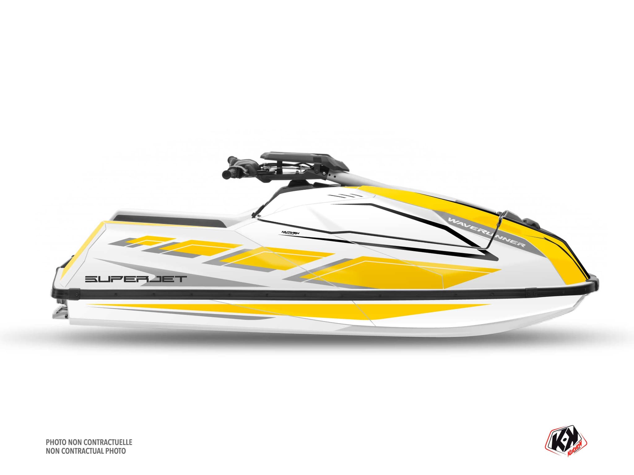 Graphic Kit Jet Ski PERF Yamaha Superjet Yellow