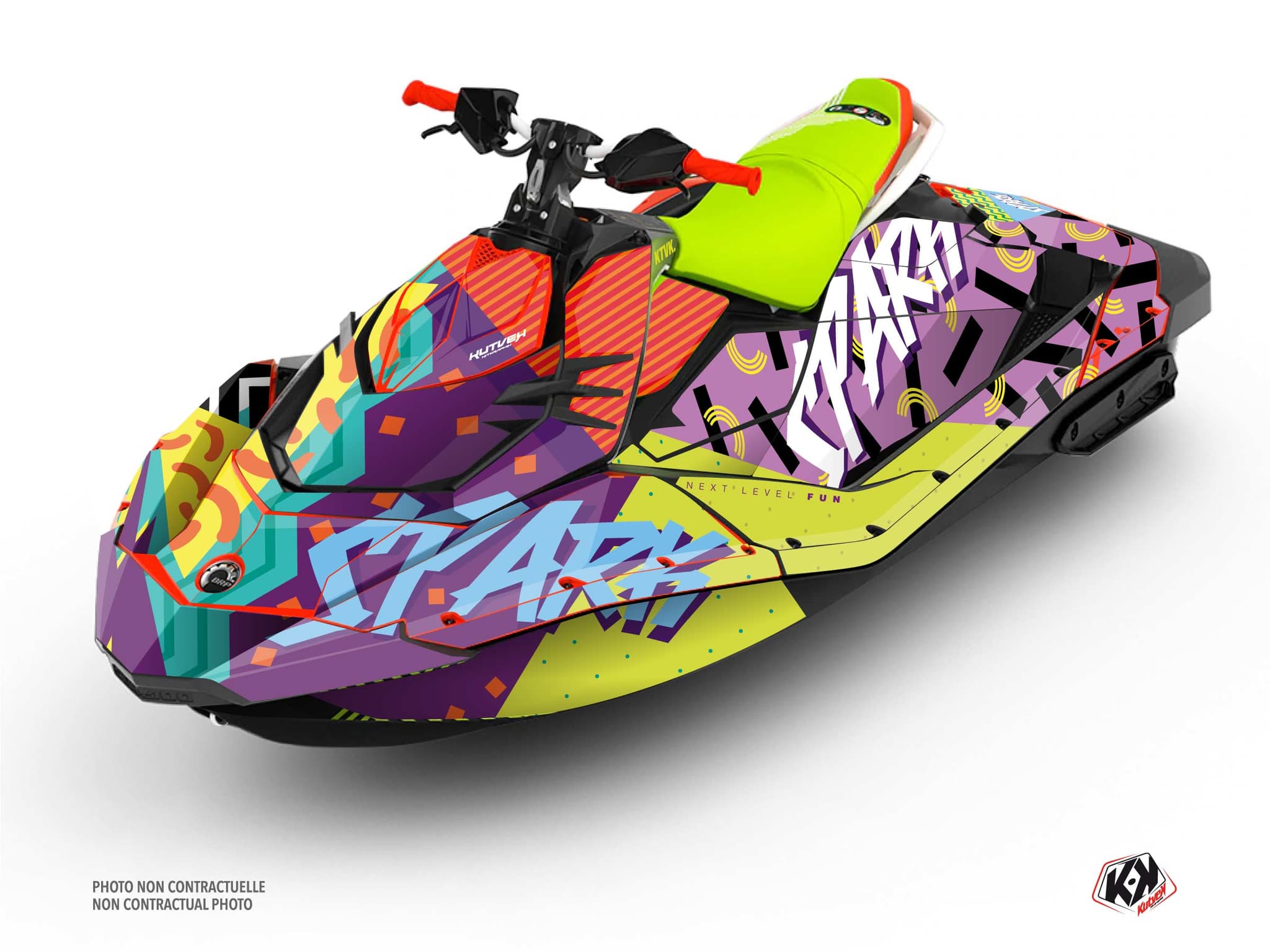 kit graphique jet-ski seadoo spark pop colors