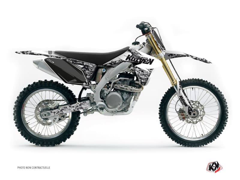 deko-set moto-cross predator suzuki 250 rmz weiß