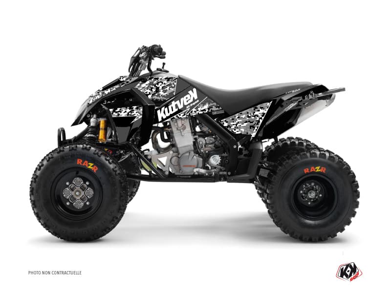 kit graphique quad ktm sx 450 predator noir