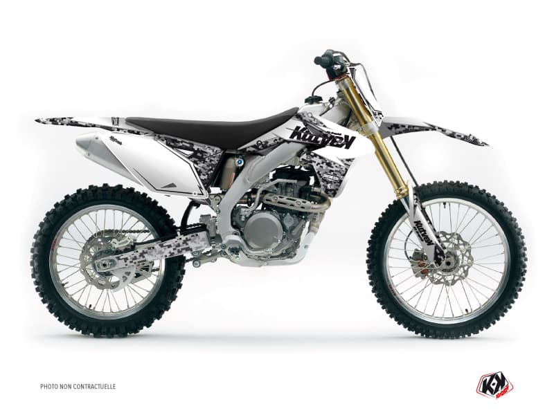 deko-set moto-cross predator suzuki 450 rmz weiß