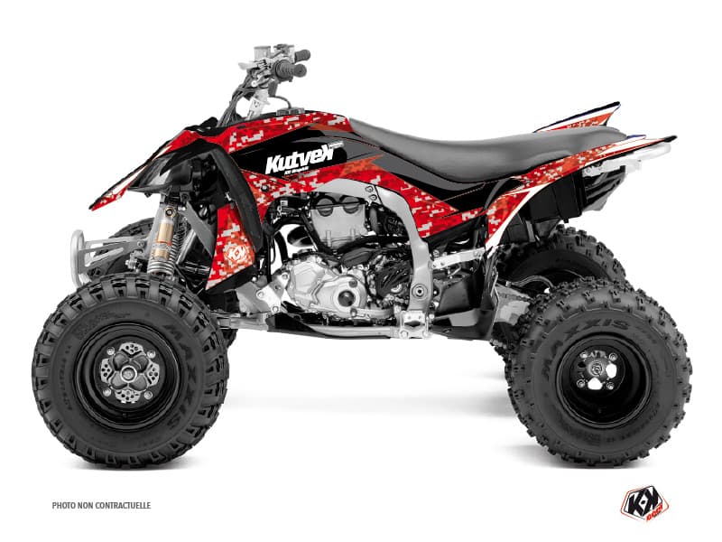 Yamaha 450 YFZ R ATV Predator Graphic Kit Red | Yamaha | Kutvek