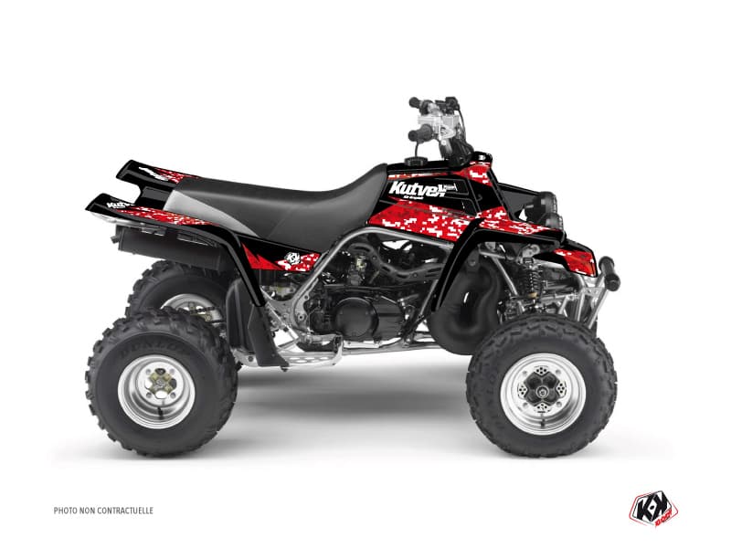 Kit graphique Quad Predator Yamaha Banshee Rouge