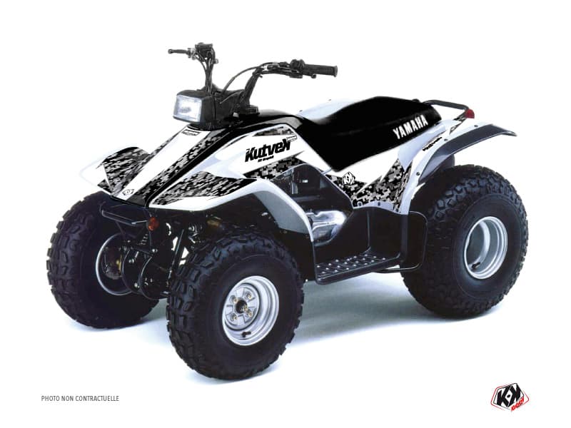 Kit graphique Quad Predator Yamaha Breeze Blanc
