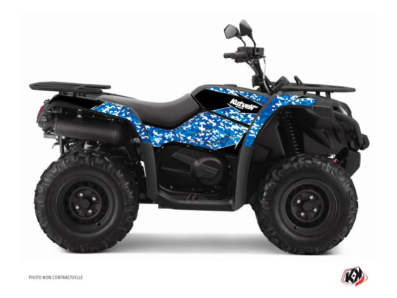 kit graphique quad cf moto cforce 450 s predator bleu