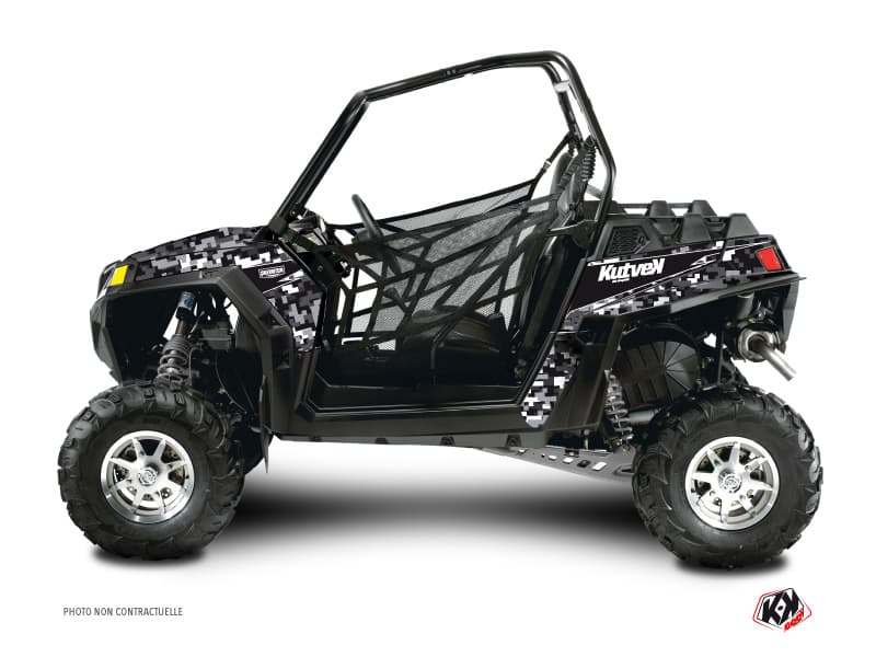 kit graphique ssv polaris rzr xp 900 predator noir