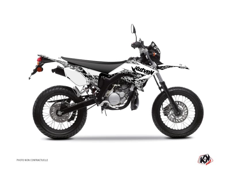 deko-set 50 ccm mbk xlimit predator weiß