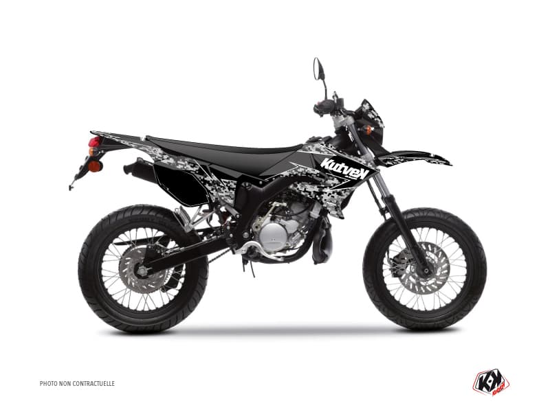 deko-set 50 ccm mbk xlimit predator schwarz