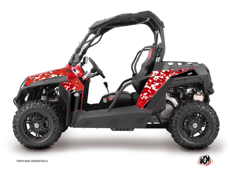deko-set ssv predator cf moto z force 1000 rot