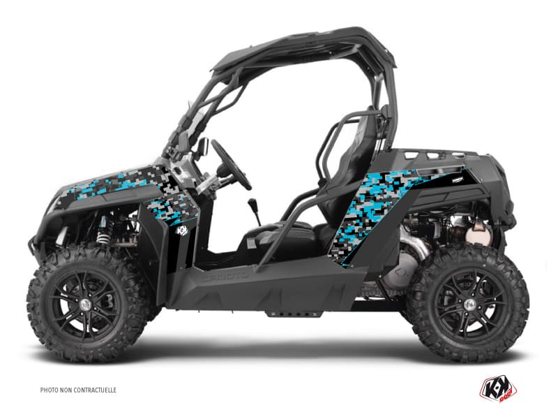 deko-set ssv predator cf moto z force 1000 schwarz türkis