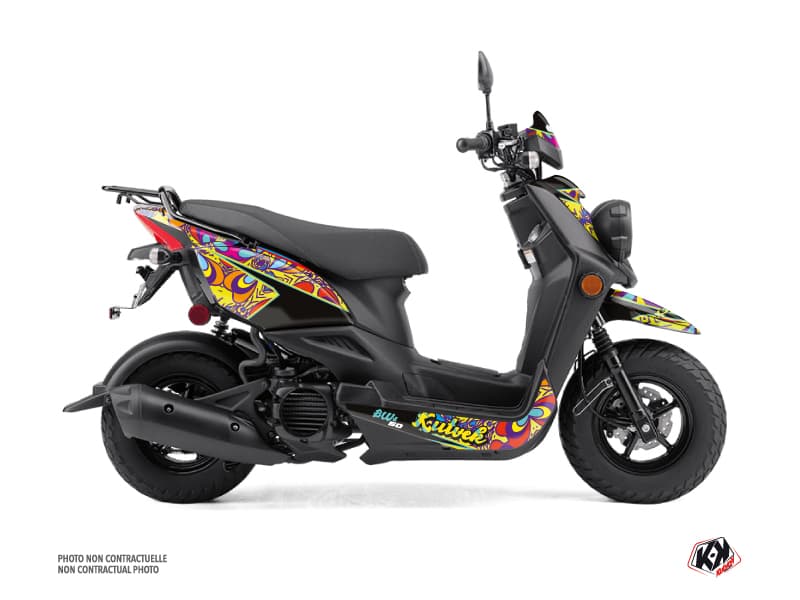 Yamaha BWS 50 - ZUMA 50F Scooter Psyke Graphic Kit Colors | Yamaha | Kutvek