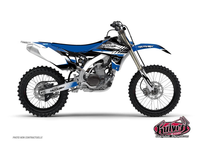 kit graphique motocross yamaha yz 85 pulsar bleu