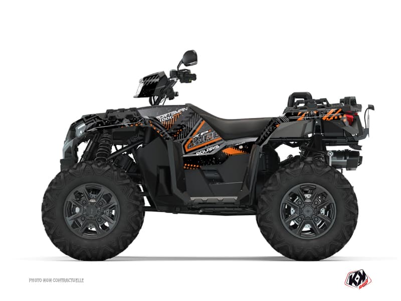 kit graphique quad polaris sportsman 1000 xp-s redrock noir-orange | Polaris | Kutvek