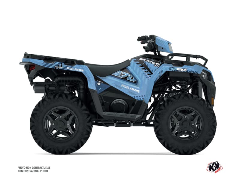 Kit graphique Quad Redrock Polaris 570 Sportsman Bleu