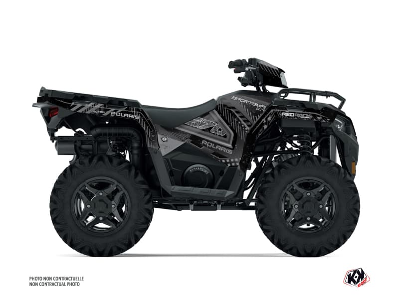 kit graphique quad polaris sportsman 570 forest redrock noir | Polaris | Kutvek