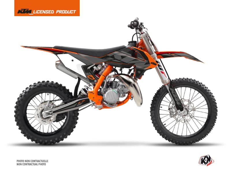 deko-set moto-cross reflex ktm 85 sx schwarz