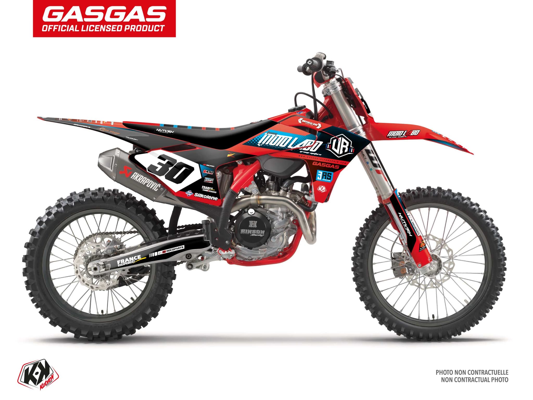 deko-set replica arthur annelot k26 moto-cross gasgas mc 450 f