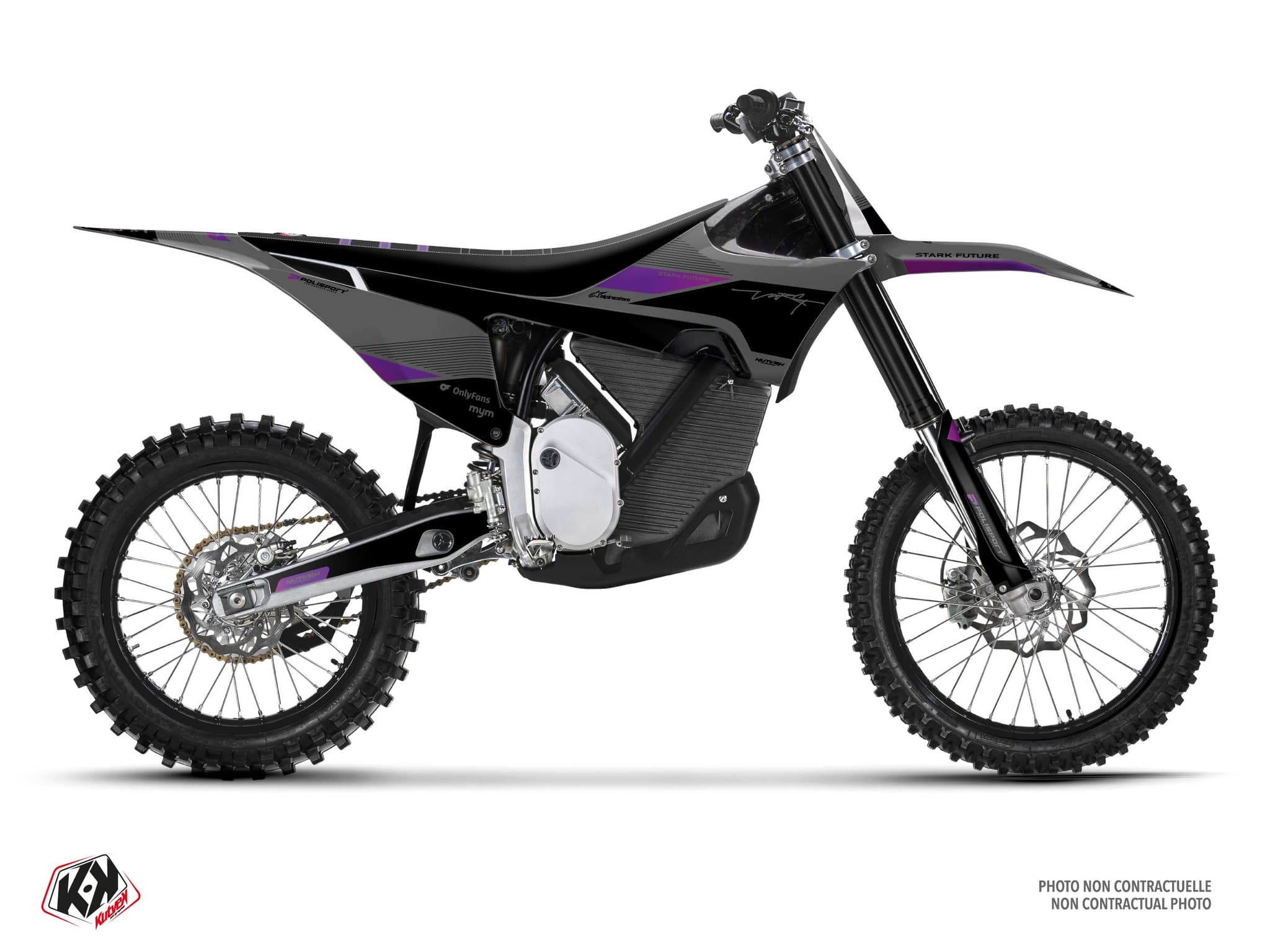 Graphic Kit Replica Blue Wave Dirt Bike Stark Future Varg