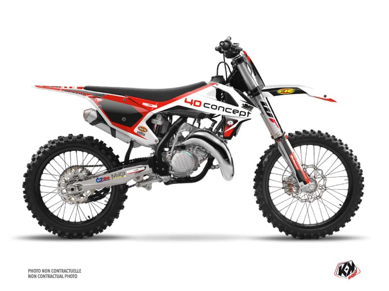 deko-set moto-cross replica bos ktm 125 sx