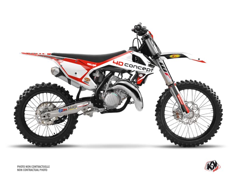 deko-set moto-cross replica bos ktm 250 sx