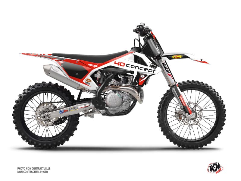 deko-set moto-cross replica bos ktm 250 sxf