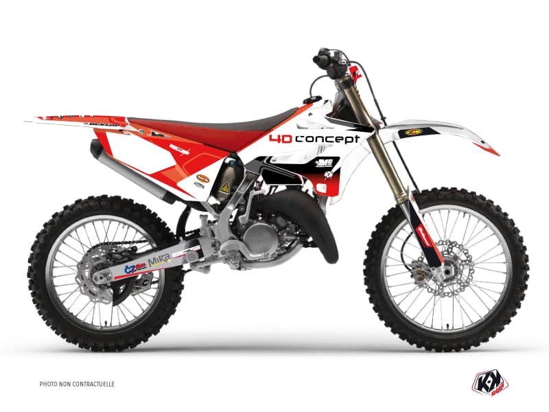 Yamaha 250 YZ Dirt Bike Replica BOS Graphic Kit | 250 YZ | Kutvek